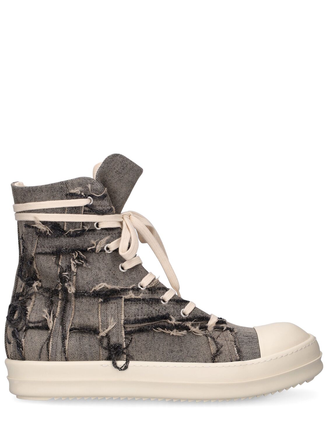 Slashed High Top Sneakers – MEN > SHOES > SNEAKERS