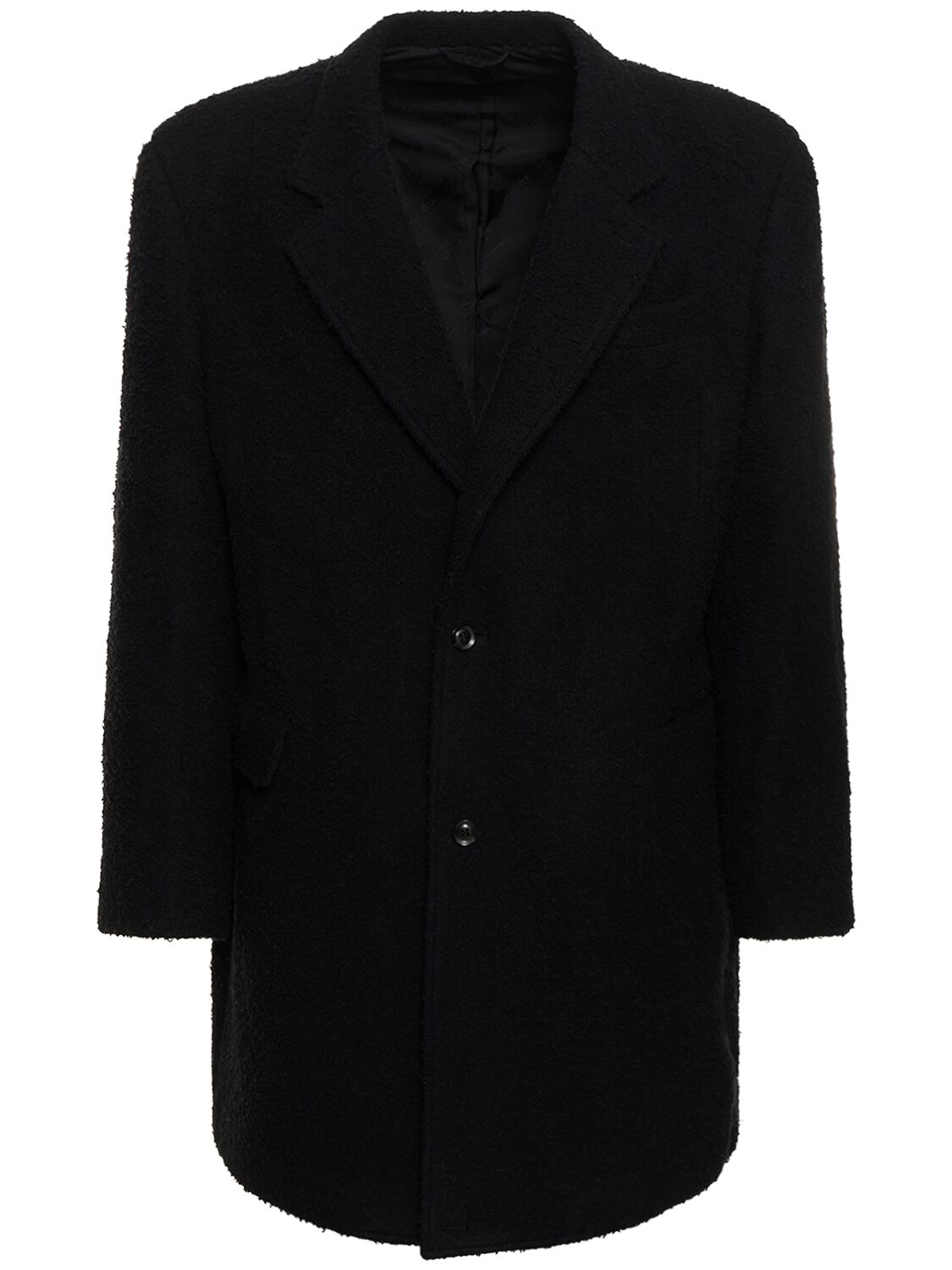 Doublet Stuffed Tailored Wool Jacket In Black