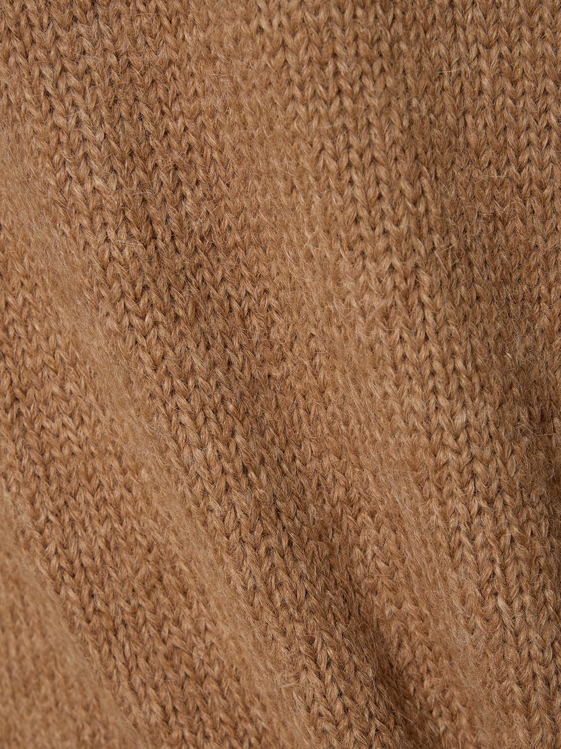 Shop Jil Sander Alpaca Blend Bouclé Sweater In Cinnamon