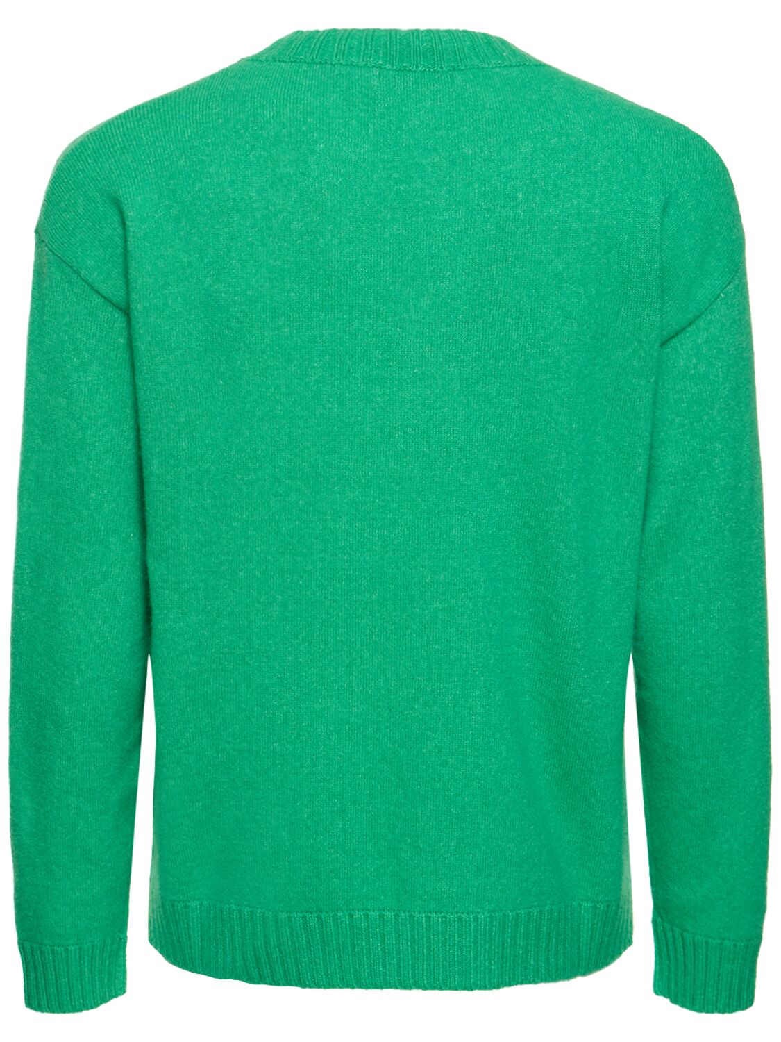Shop Laneus Crewneck Sweater In Green