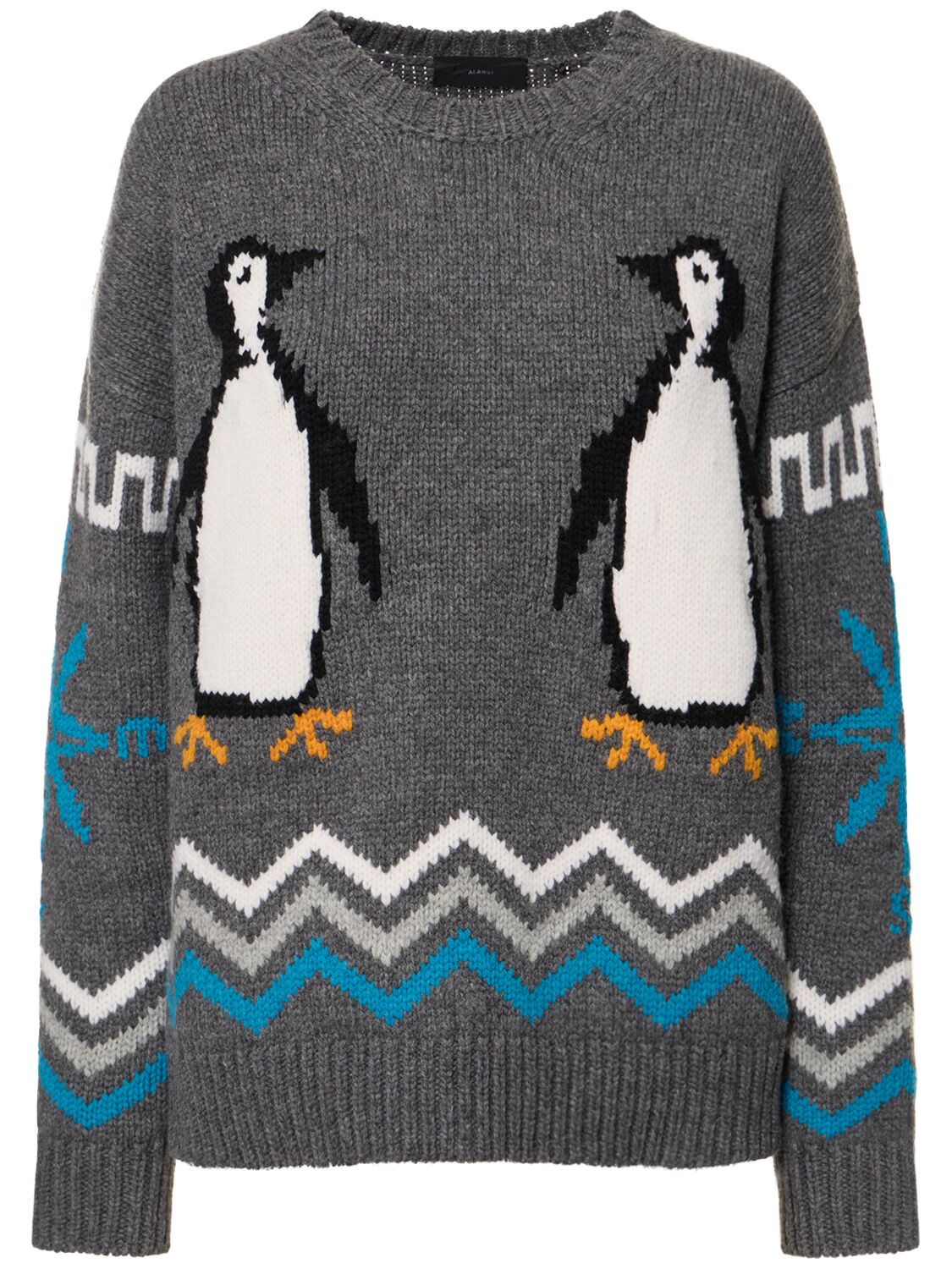 ALANUI FOR THE LOVE OF PENGUIN WOOL SWEATER