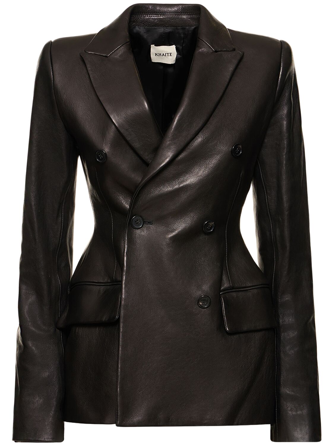 Martu Leather Blazer Jacket – WOMEN > CLOTHING > JACKETS