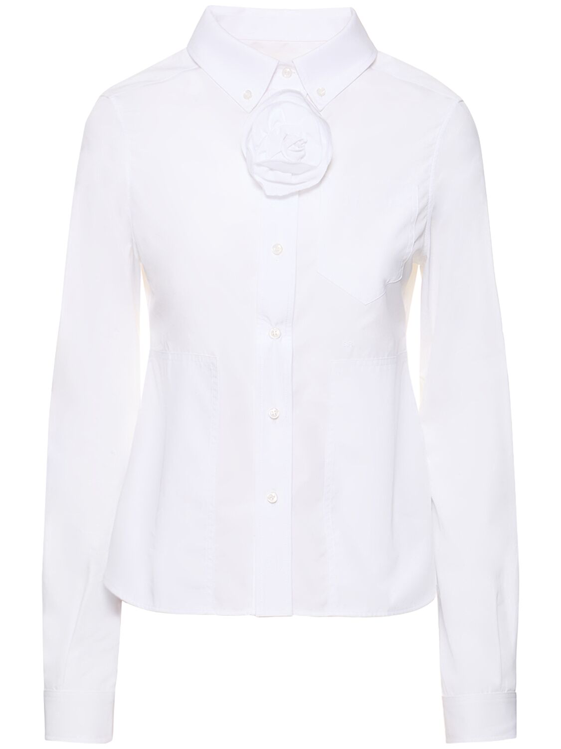 Rylee Cotton Poplin Shirt – WOMEN > CLOTHING > SHIRTS