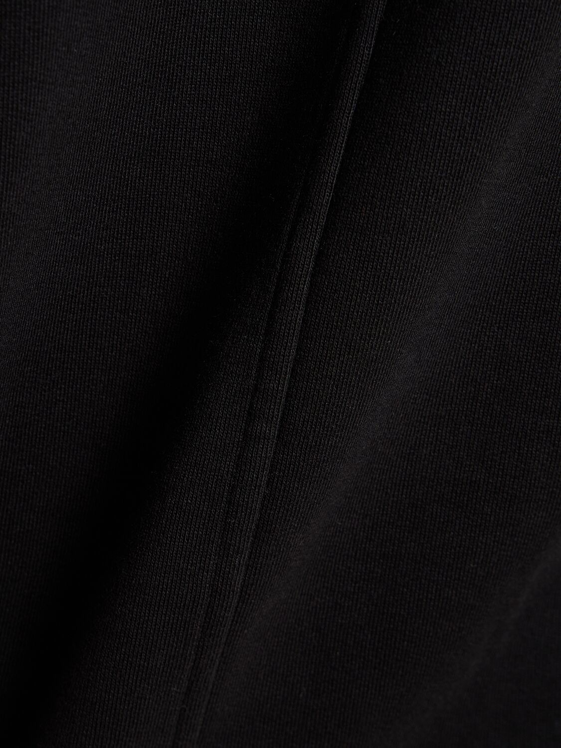 Shop The Row Ezan Cotton Crewneck Sweatshirt In Black