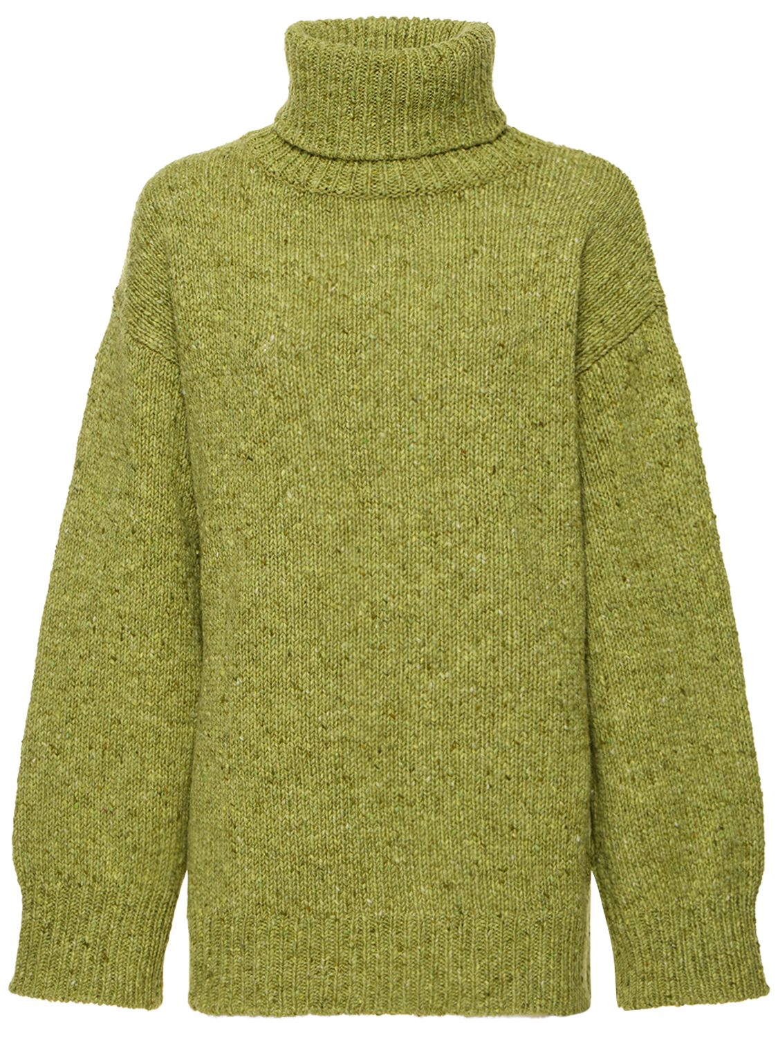 Camilla Wool Turtleneck Sweater – WOMEN > CLOTHING > KNITWEAR
