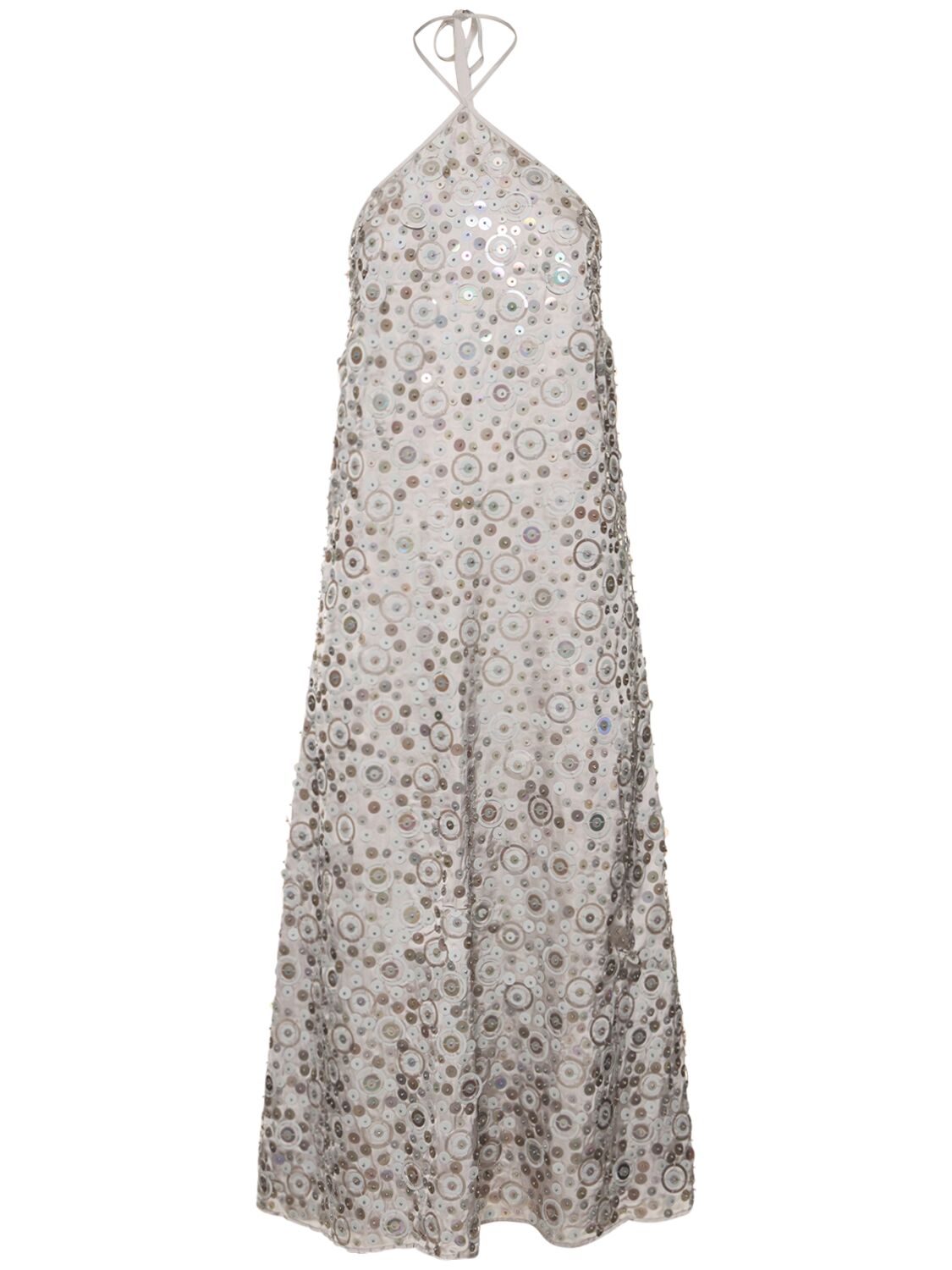 Image of Dax Embellished Jersey Midi Dress