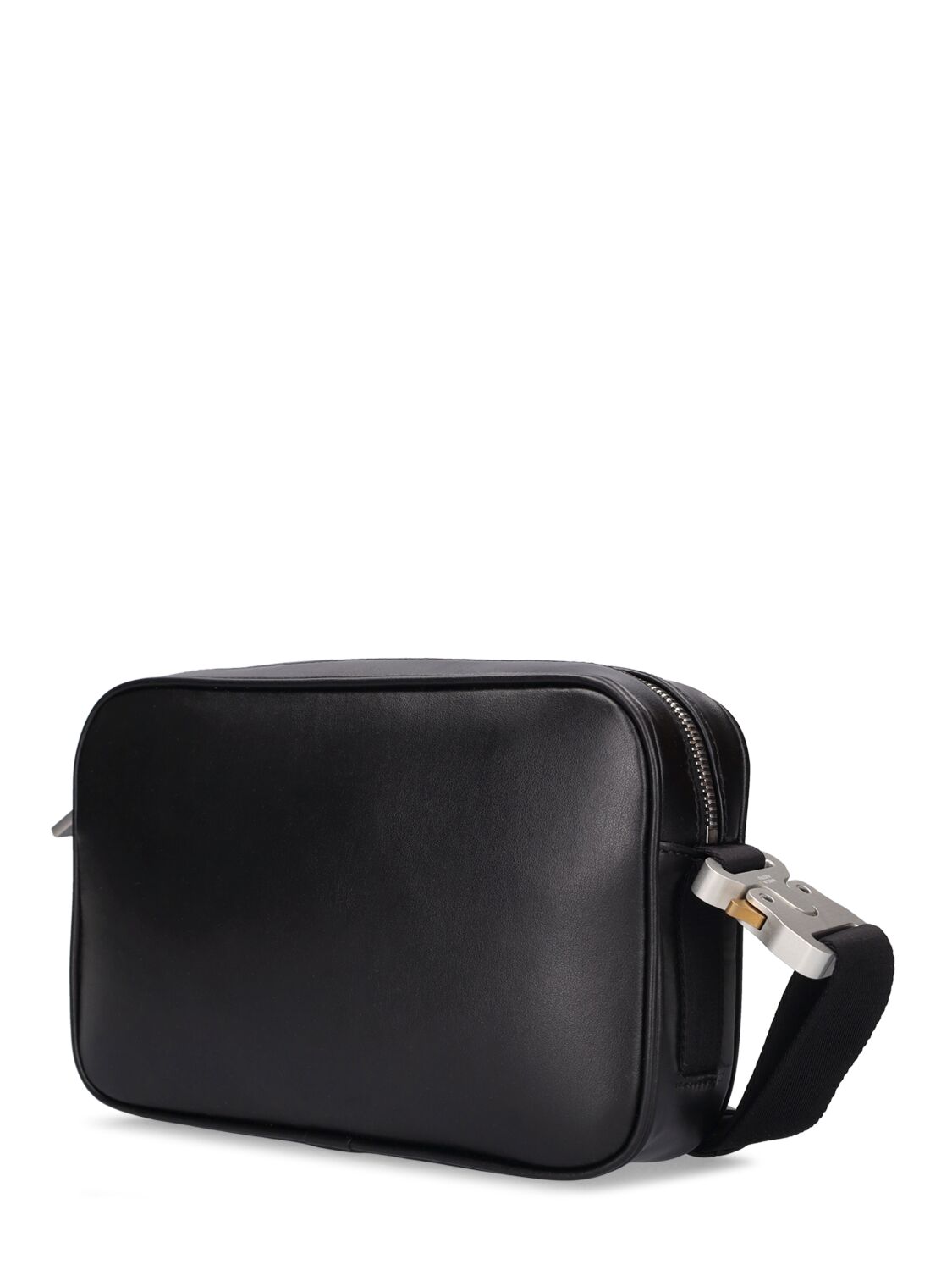 Shop Alyx Leather Crossbody Bag W/buckle In Black