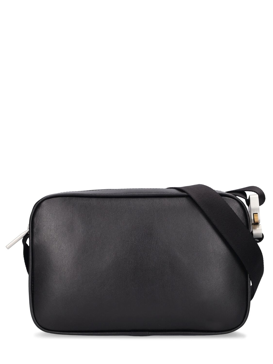 Leather Crossbody Bag W/buckle
