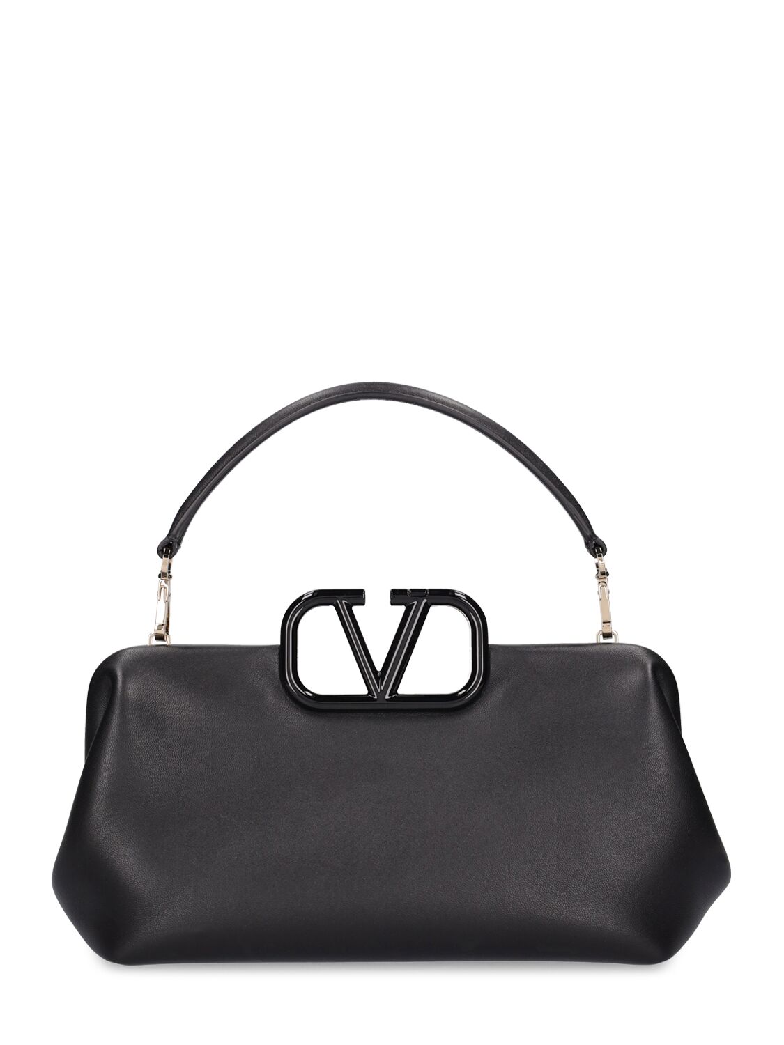 VALENTINO Divina Clutch Shoulder Bag Evening Bag Ecru White New