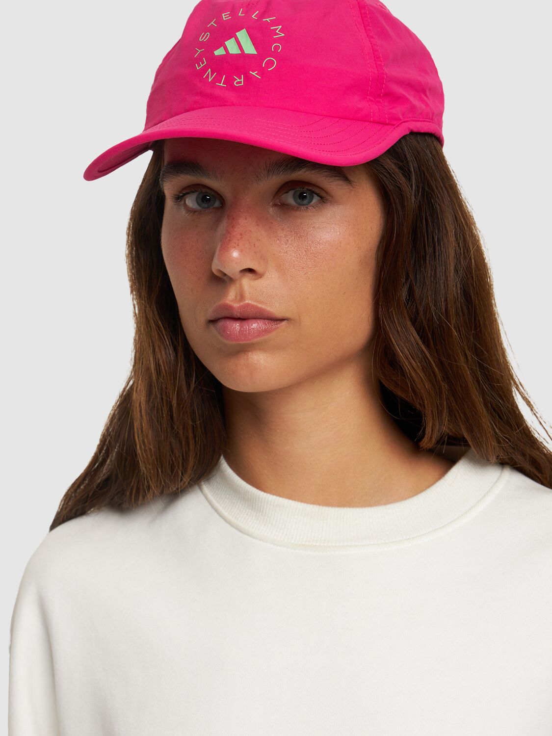 Adidas X Stella McCartney Asmc Baseball Cap W/ Logo