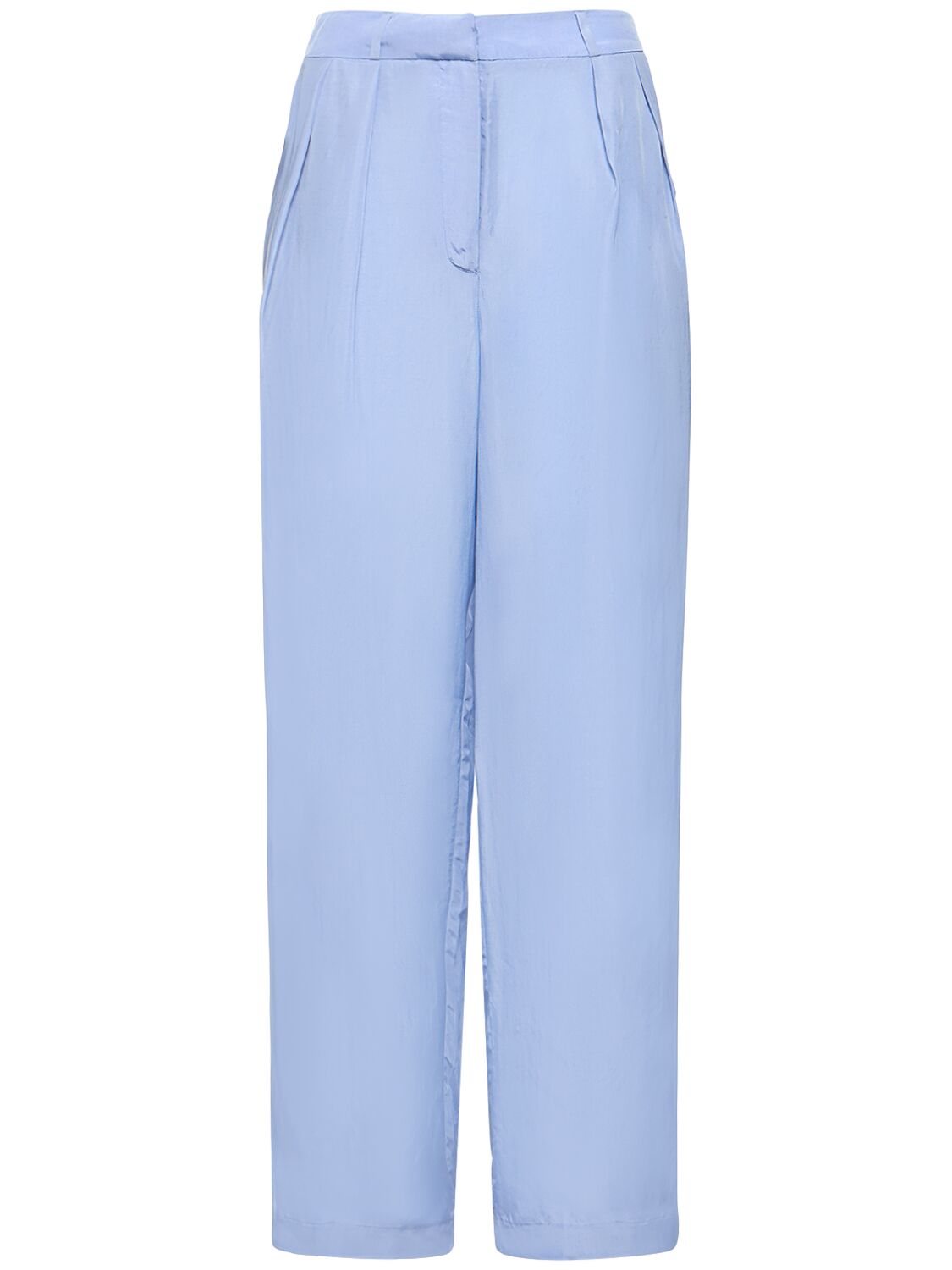 Image of Tansy Pleated Silky Cupro Pants