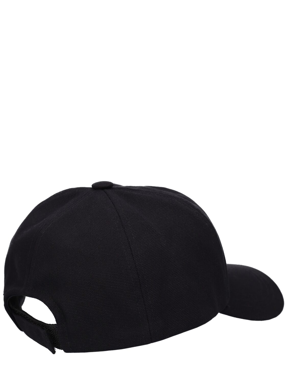Shop Isabel Marant Tyron Cotton Cap In Black,ecru