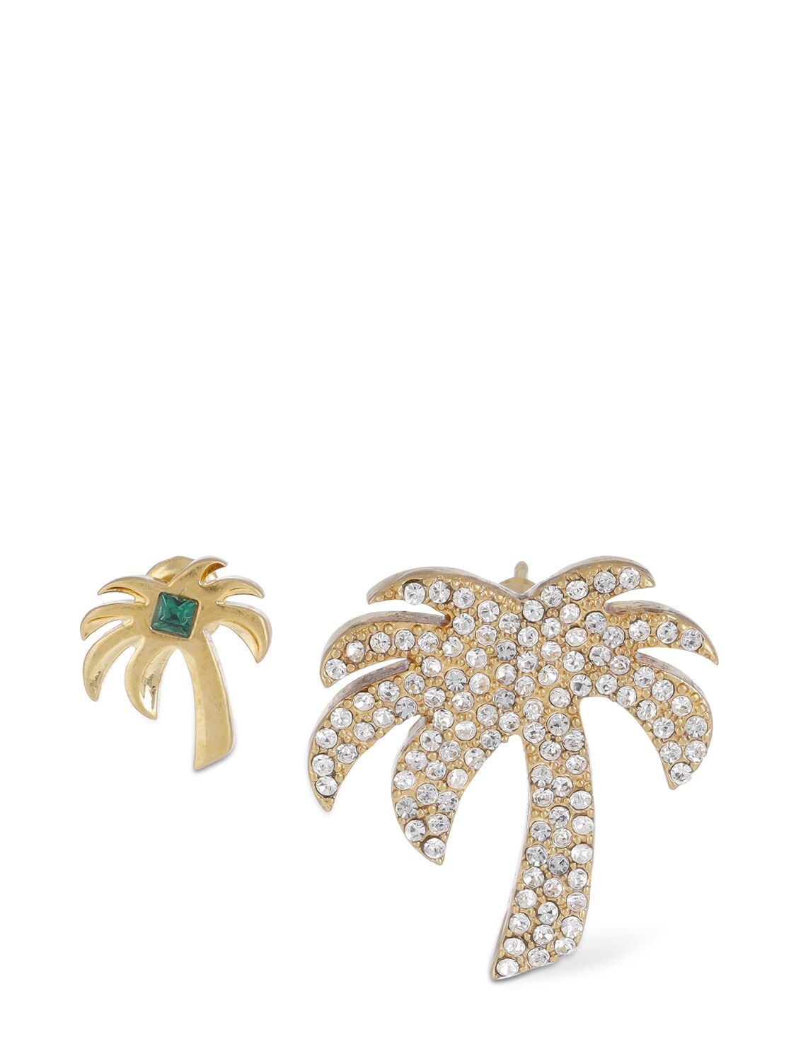 Palm Crystal Earrings