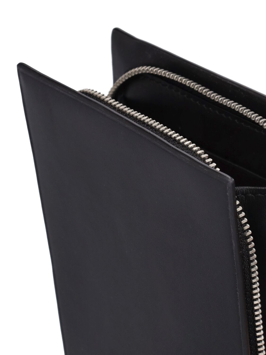 Shop Jacquemus Le Gadju Leather Crossbody Bag In Black