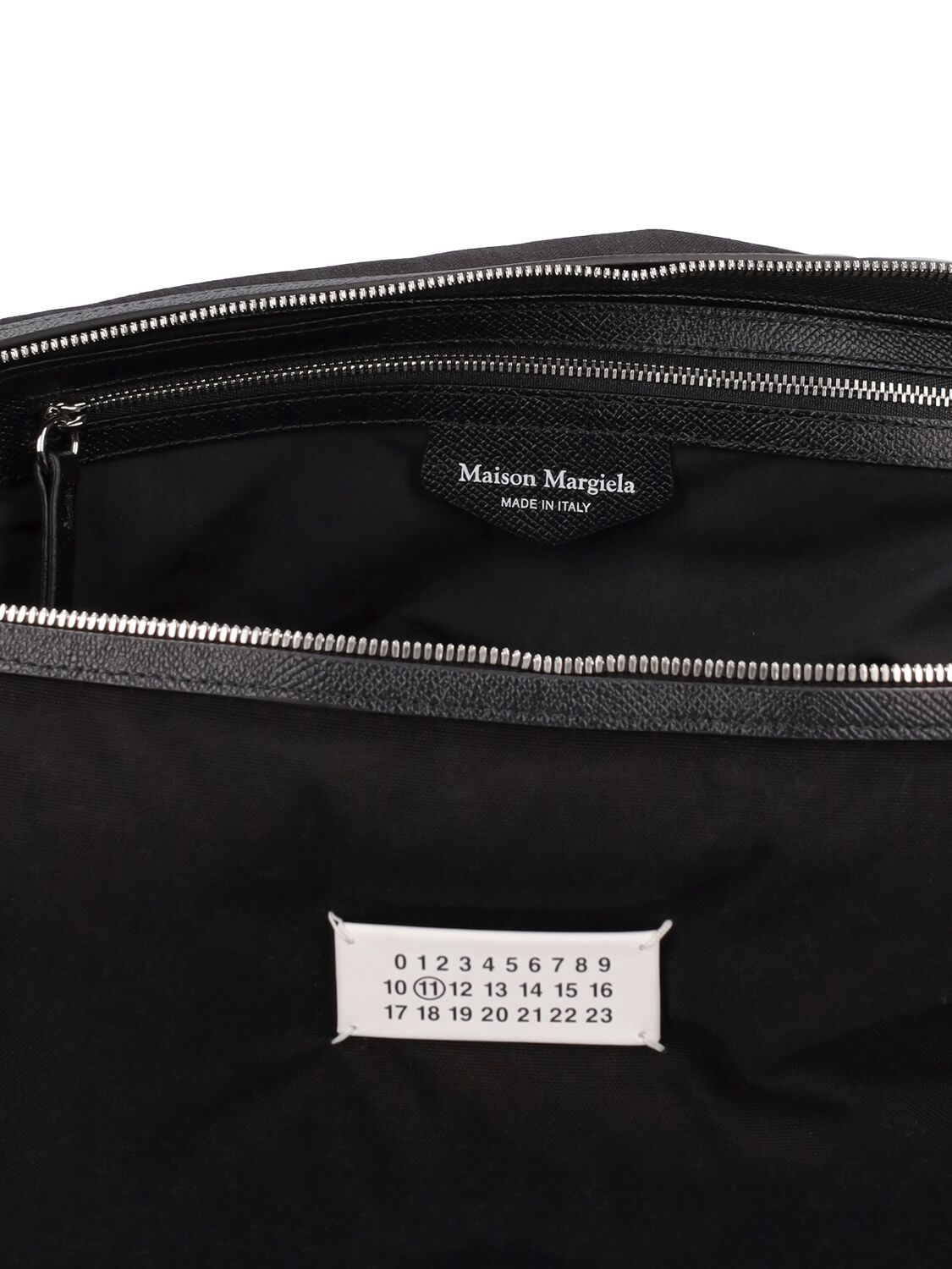 Shop Maison Margiela Glam Slam Corduroy Computer Bag In Black