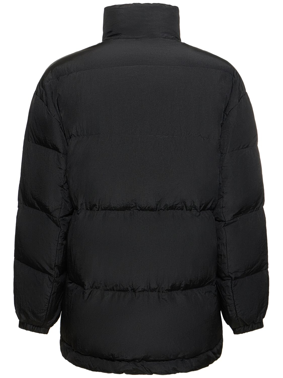 Shop Marant Dilyamo Nylon Puffer Jacket In Black