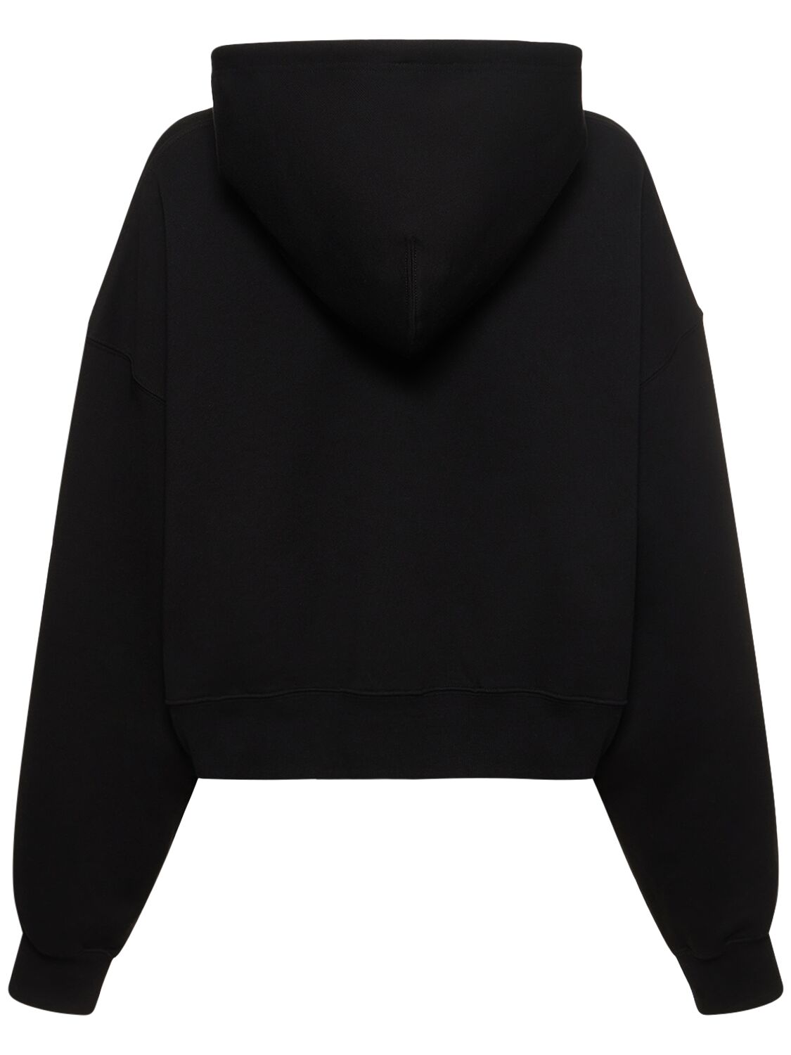 Shop Wardrobe.nyc Oversized Cotton Hoodie In Black
