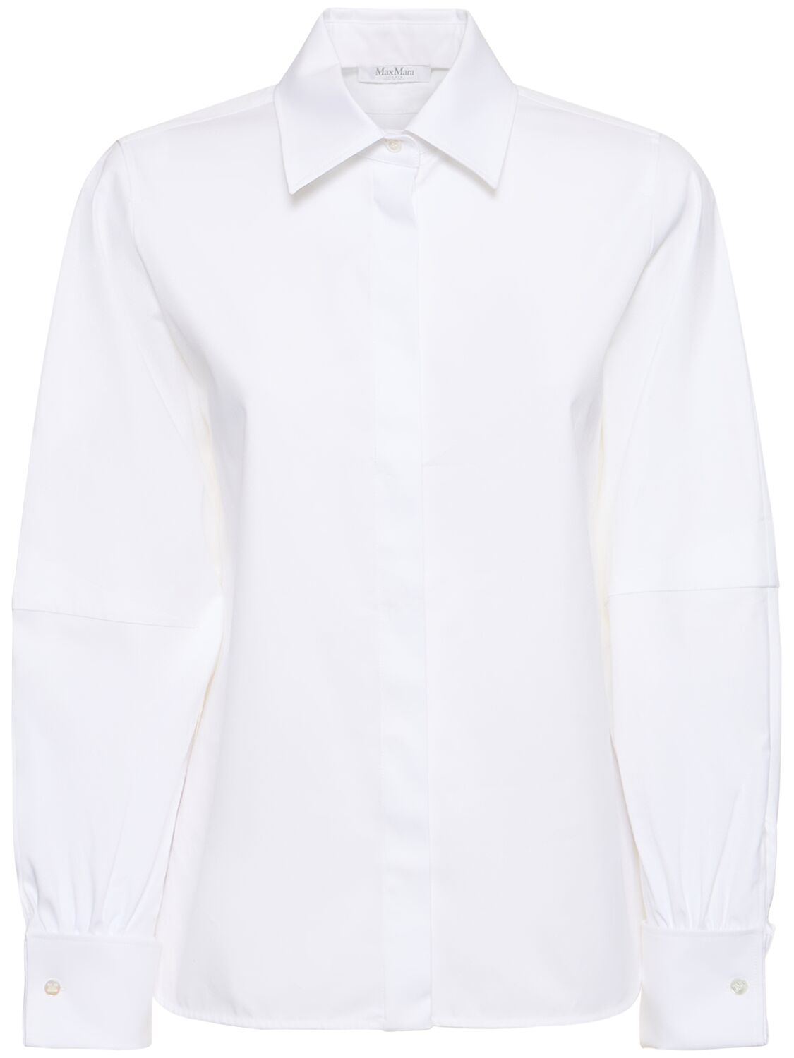 Pagina Cotton Twill Regular Shirt – WOMEN > CLOTHING > SHIRTS
