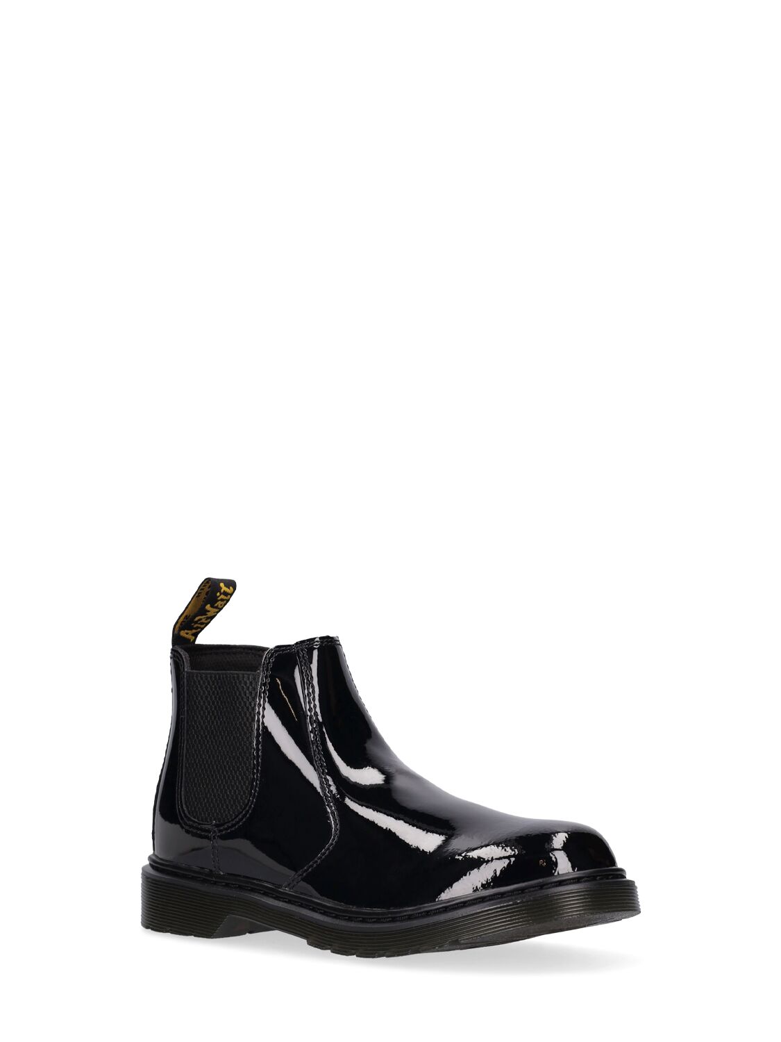 Shop Dr. Martens' 2976 Patent Leather Ankle Boots In Black