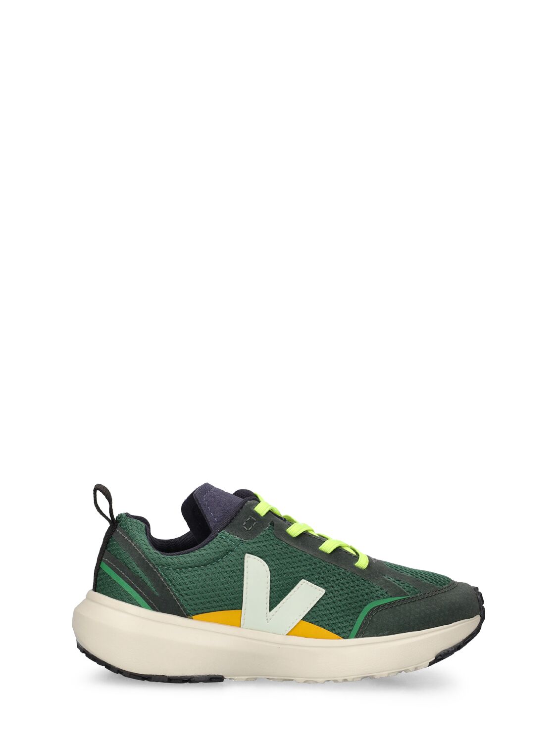 VEJA CANARY FAUX LEATHER SNEAKERS