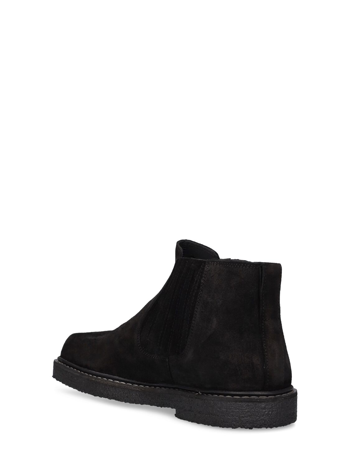 Shop Needles Suede Chelsea Boots In Black