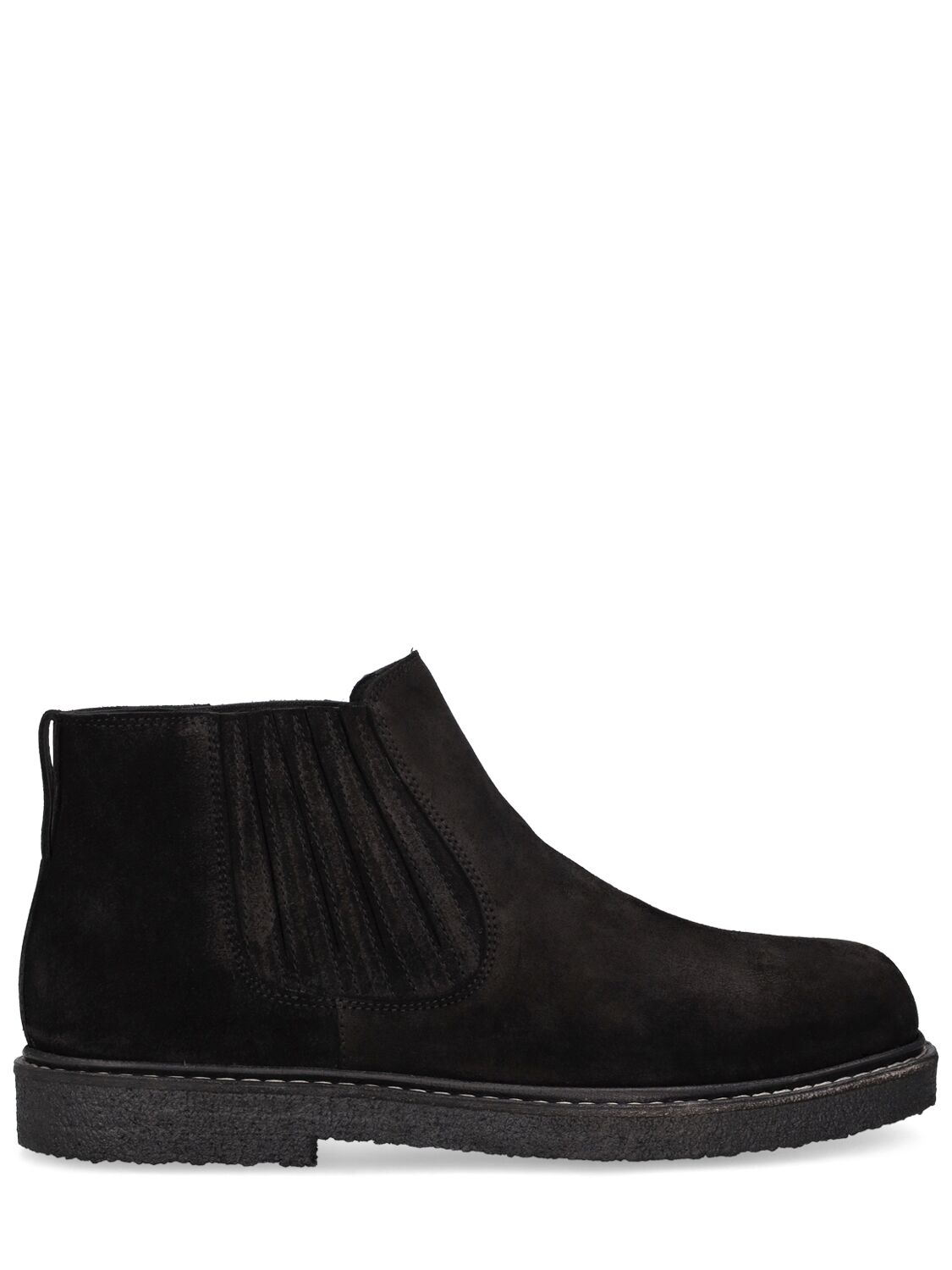 Needles Suede Chelsea Boots In Black