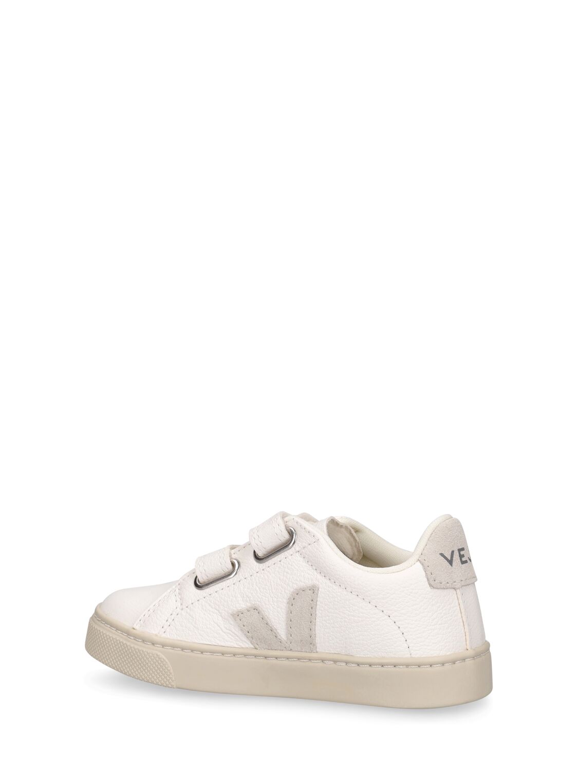 Shop Veja Esplar Chrome-free Leather Sneakers In White