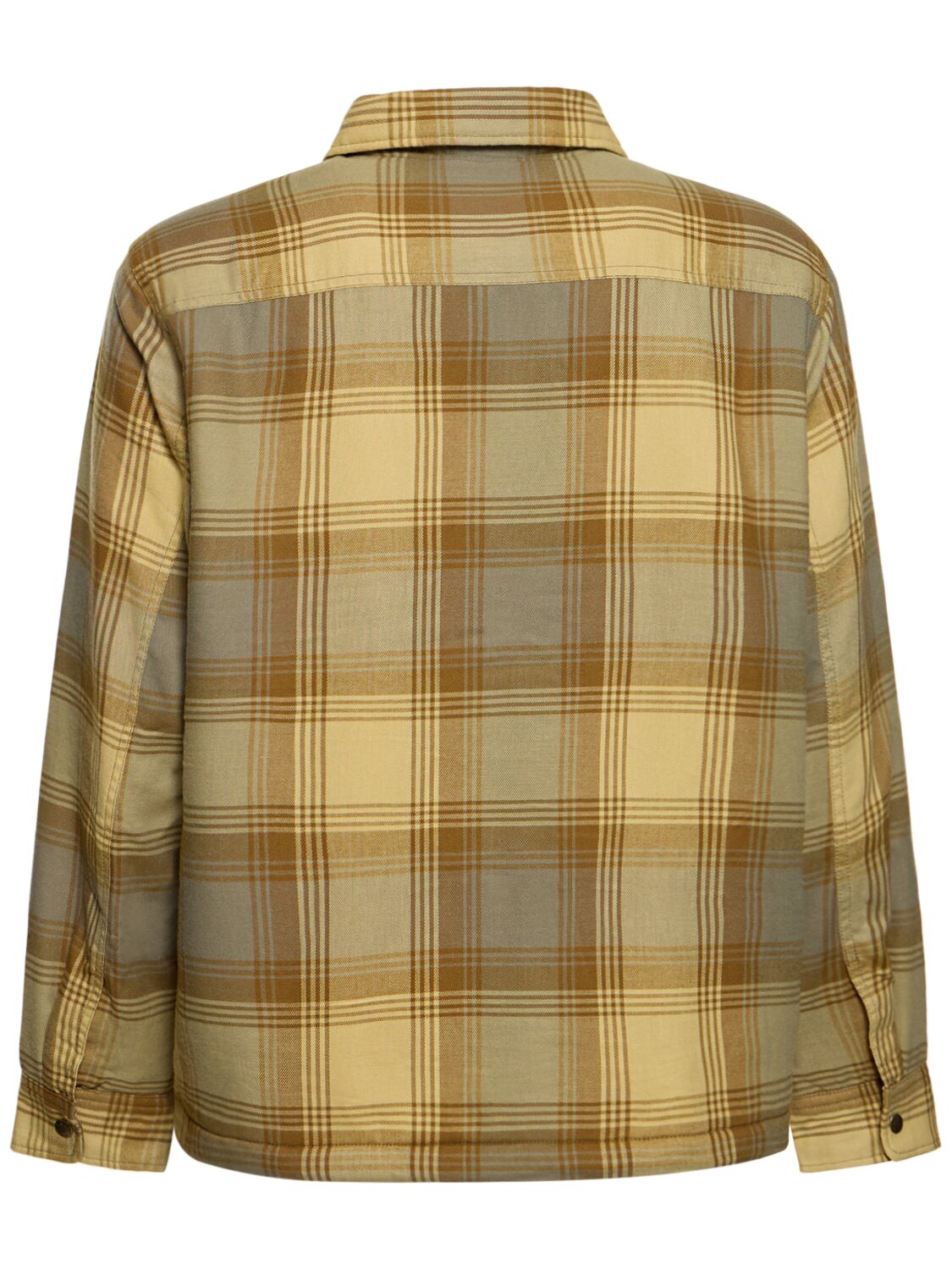 Shop Marmot Ridgefield Sherpa Flannel Overshirt In Light Oak