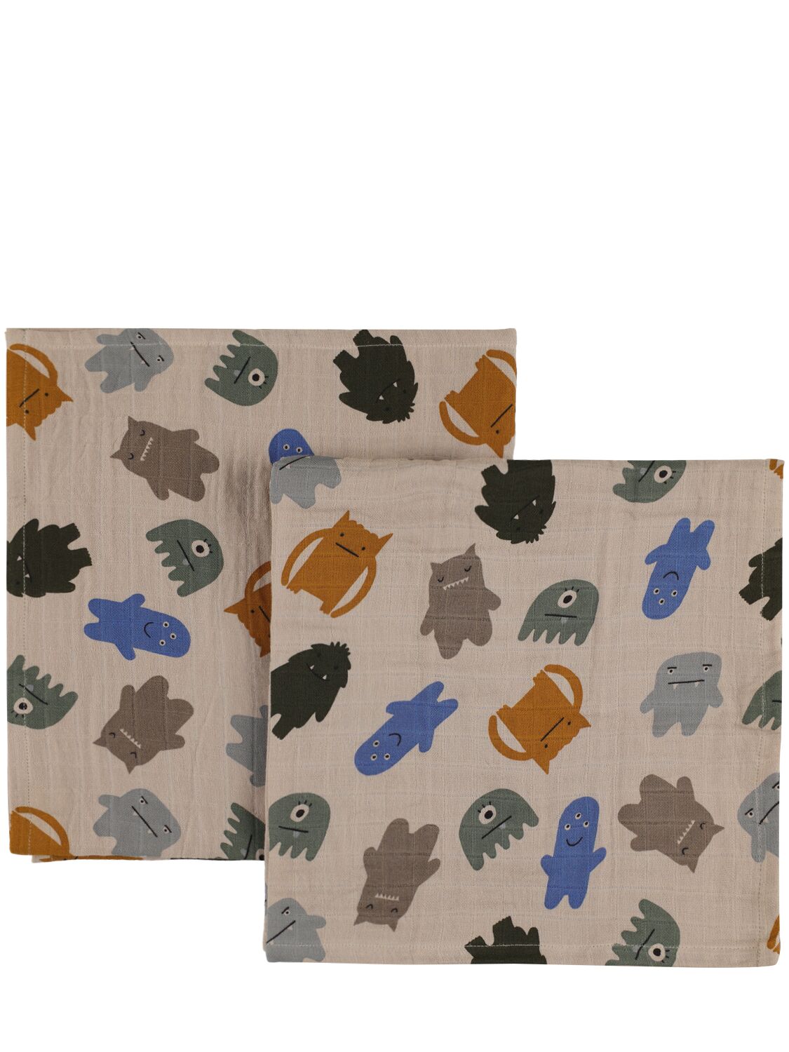 Set Of 2 Organic Muslin Cotton Blankets – KIDS-BOYS > ACCESSORIES > BED TIME