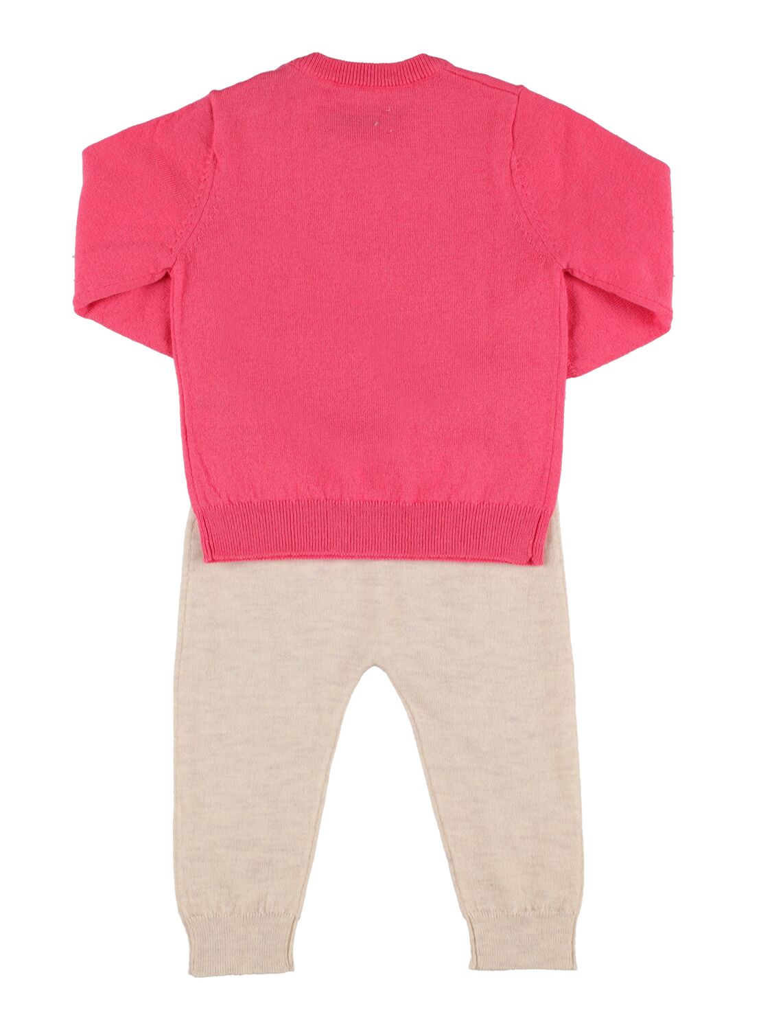 Shop Zadig & Voltaire Wool & Cashmere Sweater & Pants In Pink,white
