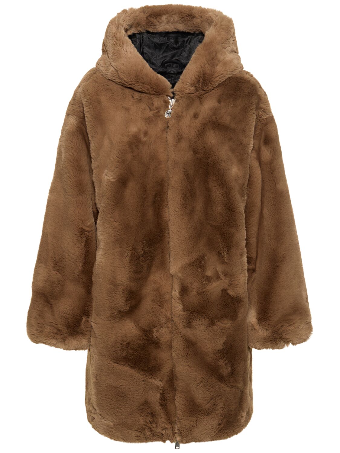 Moose Knuckles State Bunny Coat In Brown