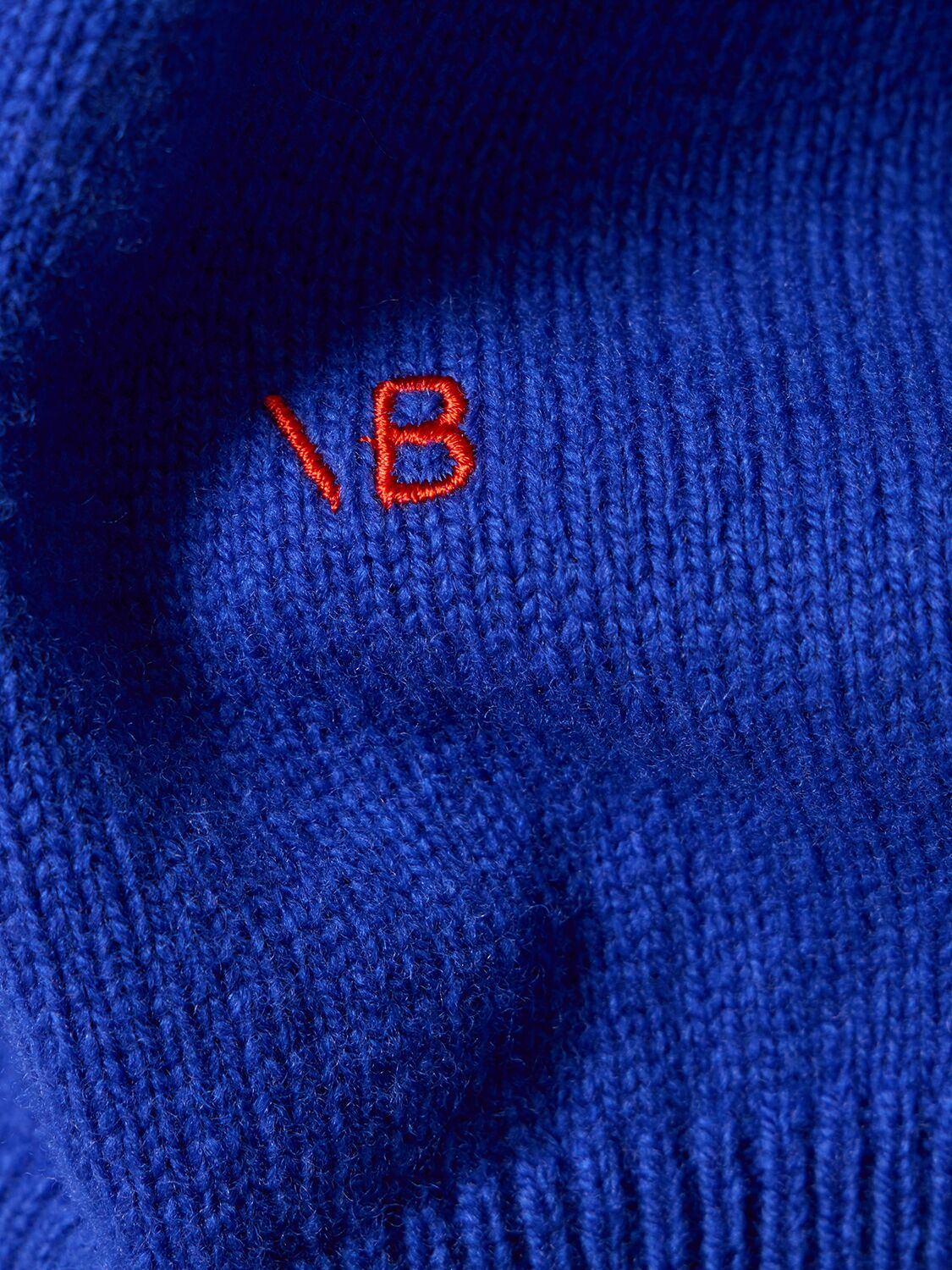 Shop Victoria Beckham Wool Turtleneck Sweater In Blue
