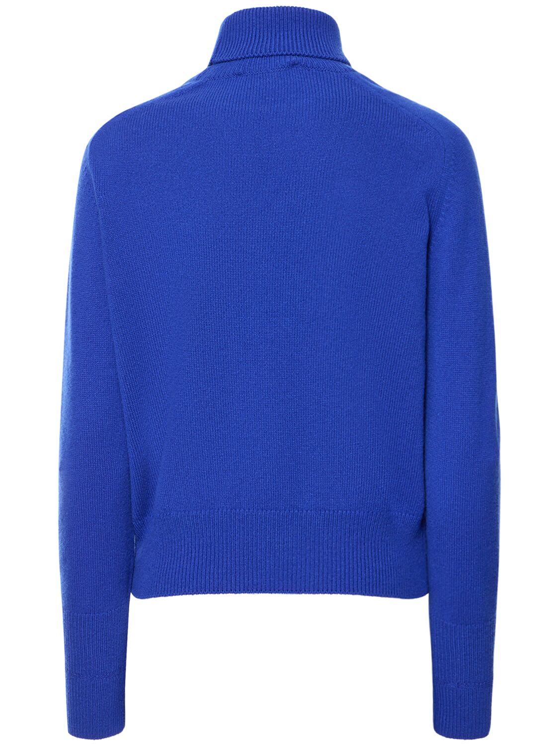 Shop Victoria Beckham Wool Turtleneck Sweater In Blue