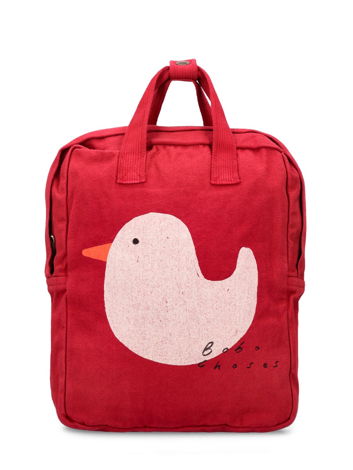 BOBO CHOSES PRINTED COTTON CANVAS BACKPACK