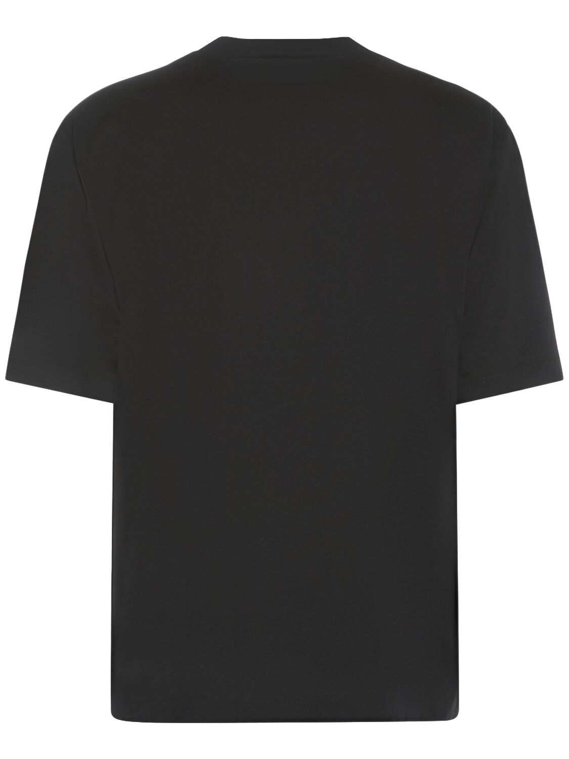 Shop Dsquared2 Milano Printed Cotton T-shirt In Schwarz