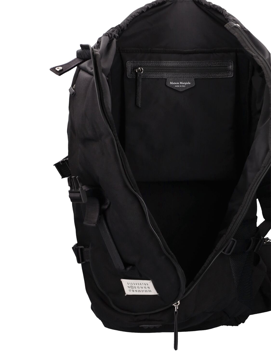 Shop Maison Margiela Glam Slam Cordura Backpack In Black