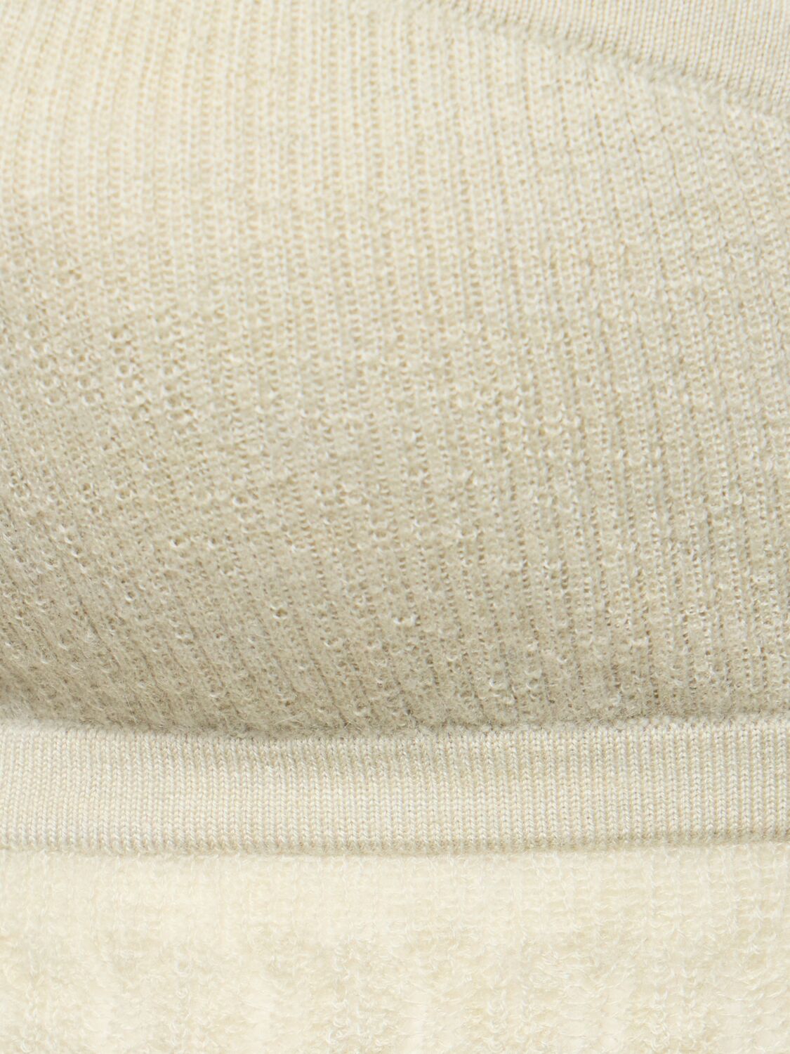 Shop Guest In Residence Lvr Exclusive Cashmere Bandeau Top In Pebble,white