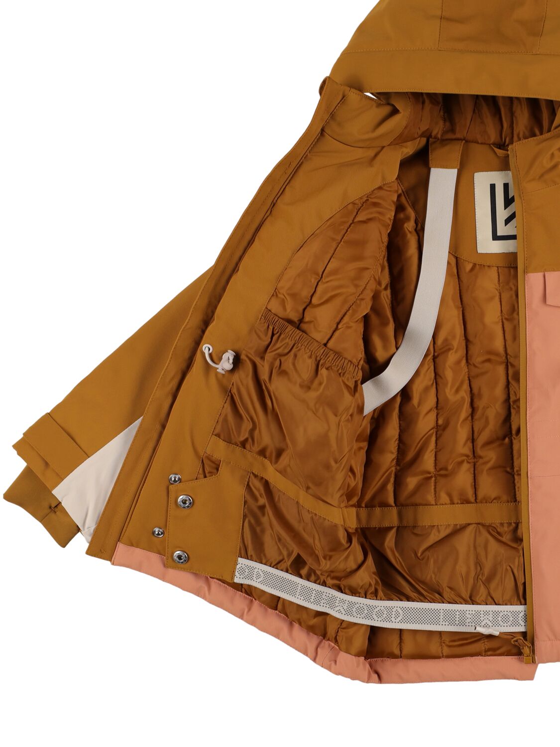 Shop Liewood Recycled Puffer Snow Jacket In Pink