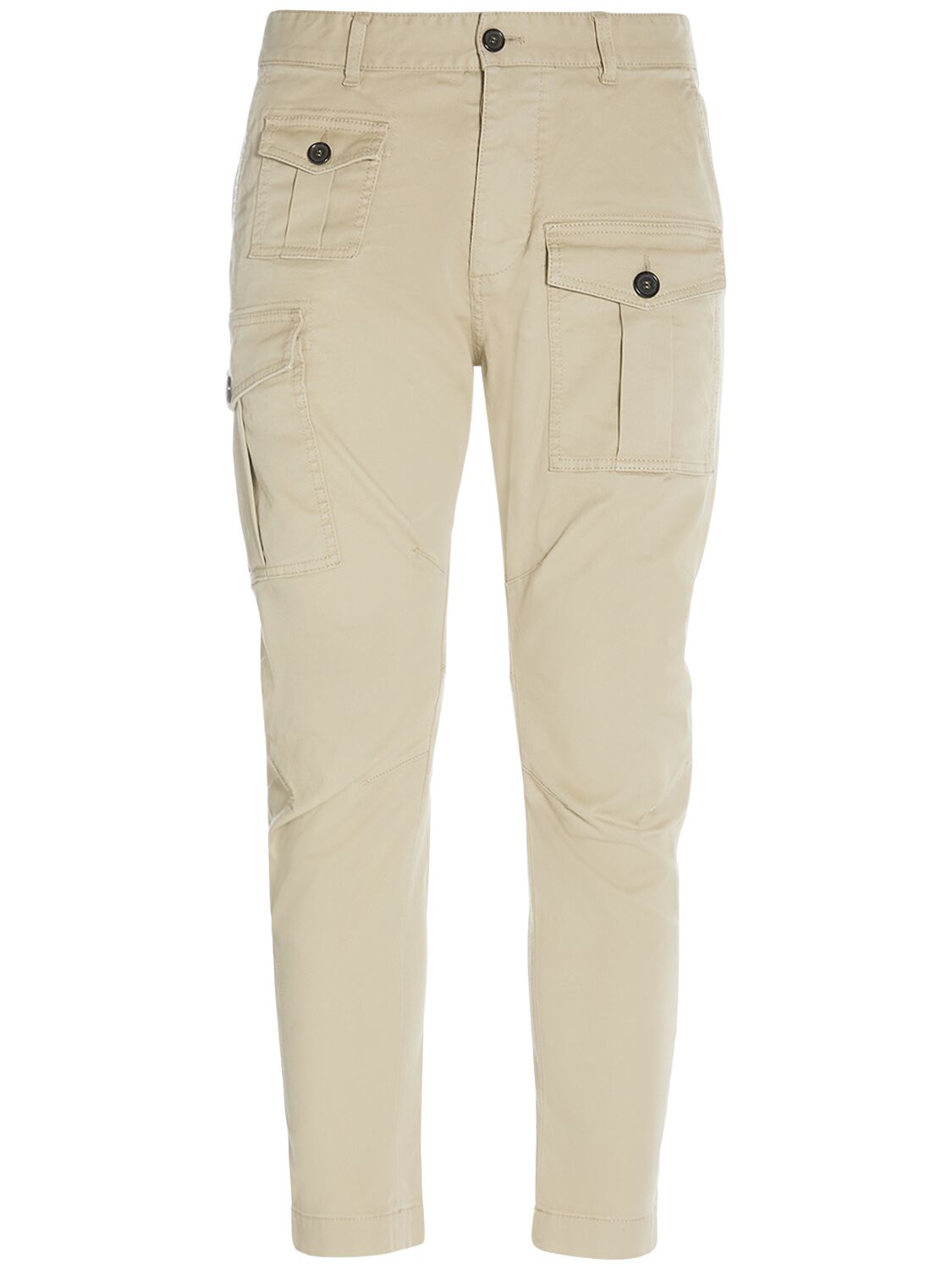 Image of Sexy Cargo Stretch Cotton Pants