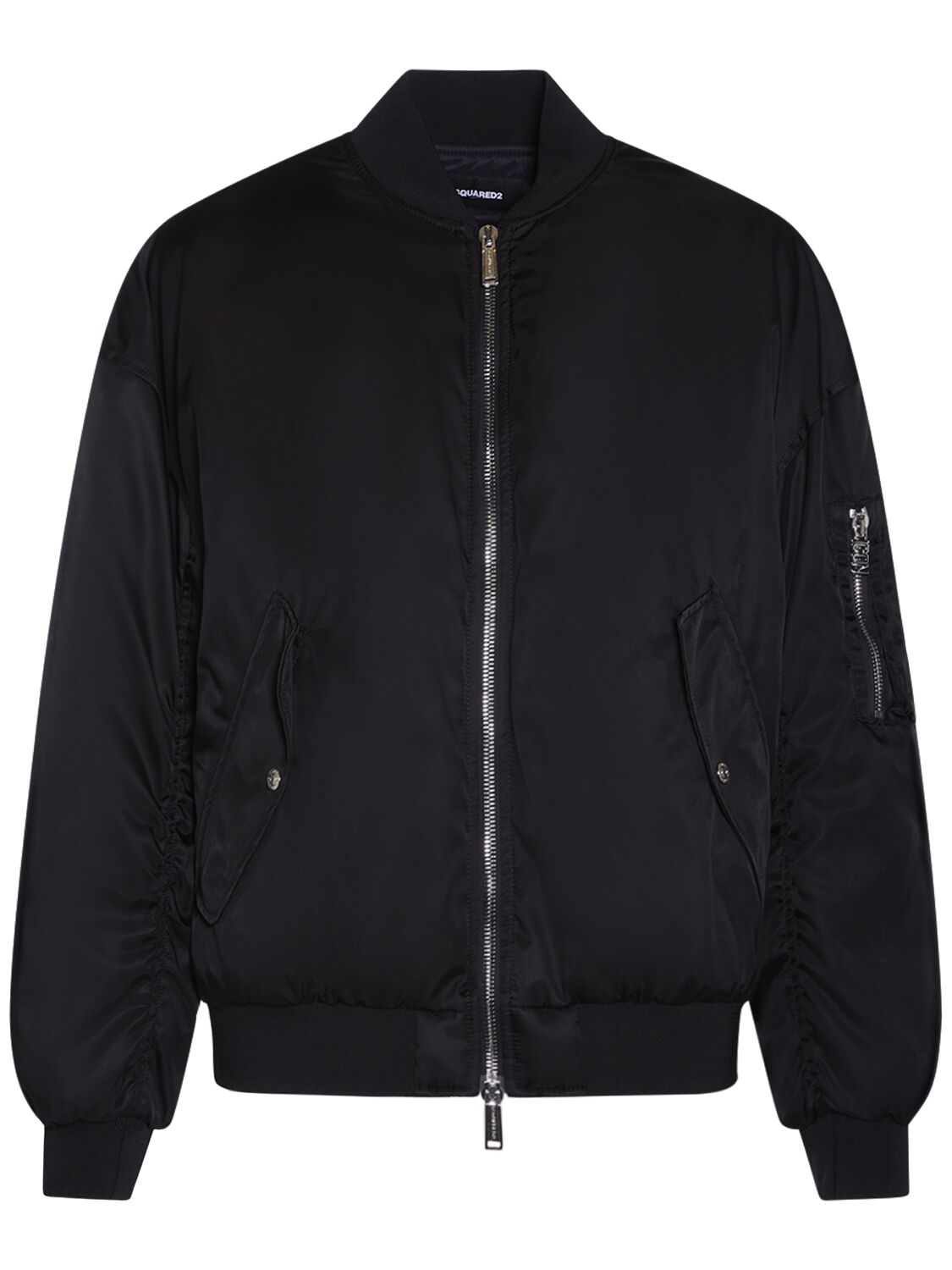 Shop Dsquared2 Icon Clubbing Bomber Jacket In Black