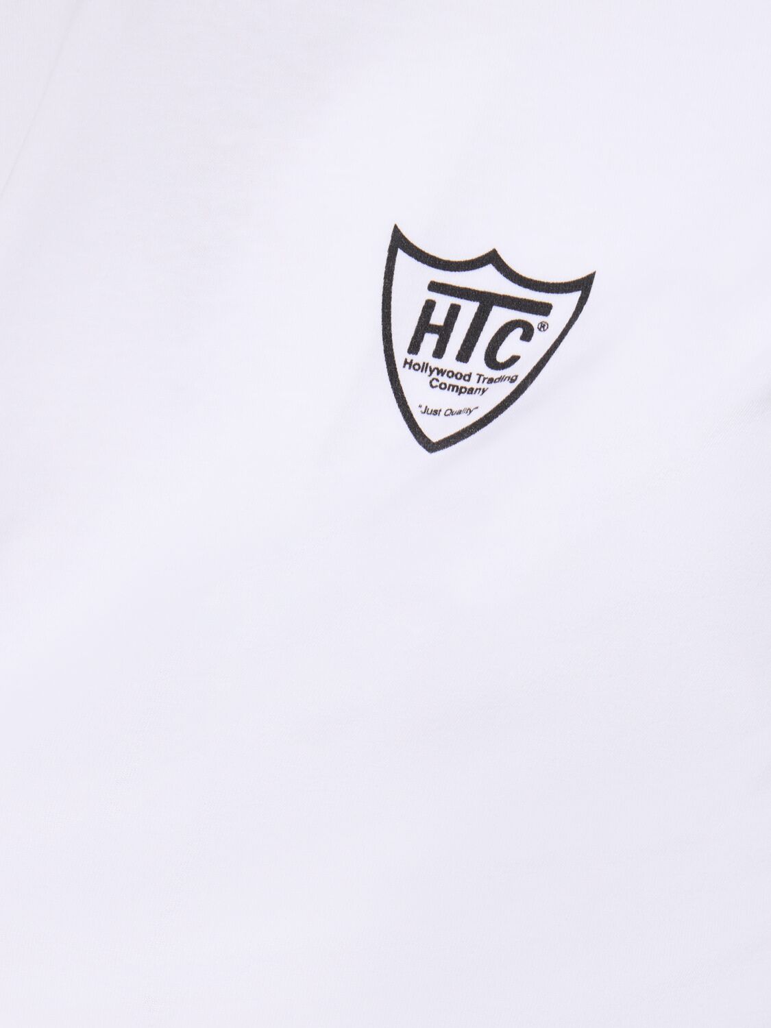 Small logo print cotton jersey t-shirt - Htc Los Angeles - Men