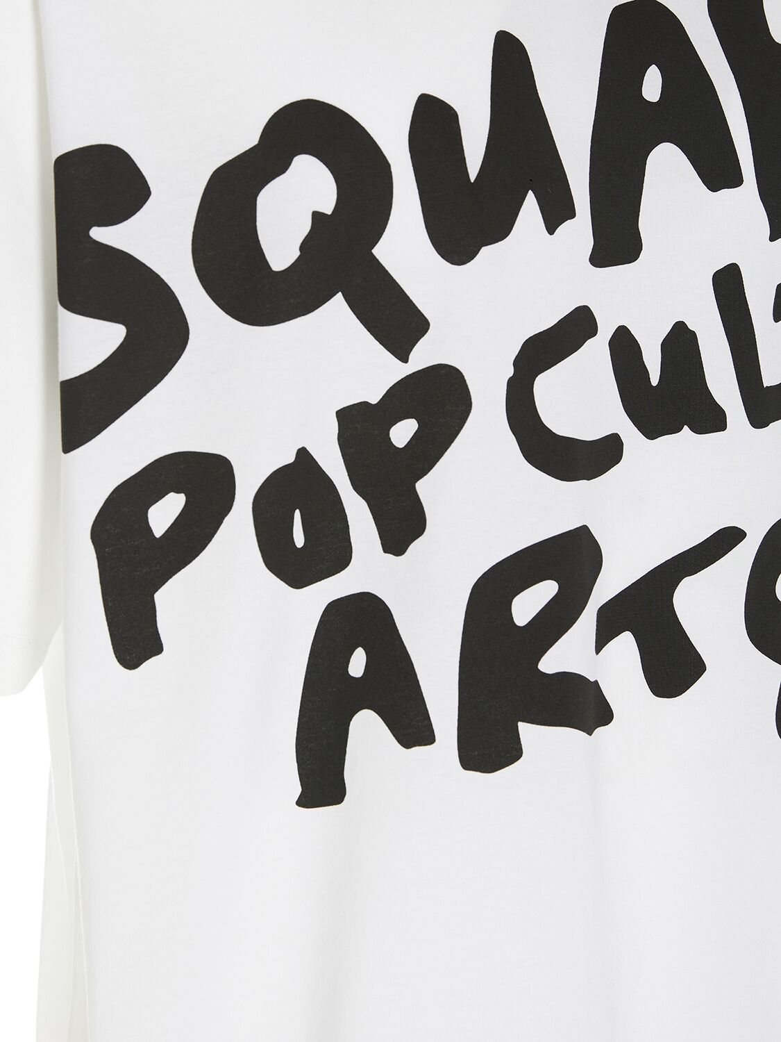 Shop Dsquared2 D2 Pop 80's Printed Cotton T-shirt In Weiss