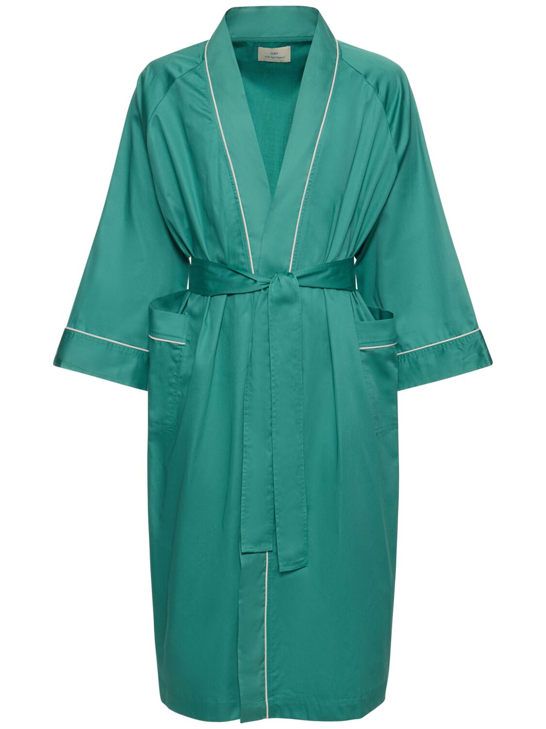 Hay Outline Dressing Gown In Green
