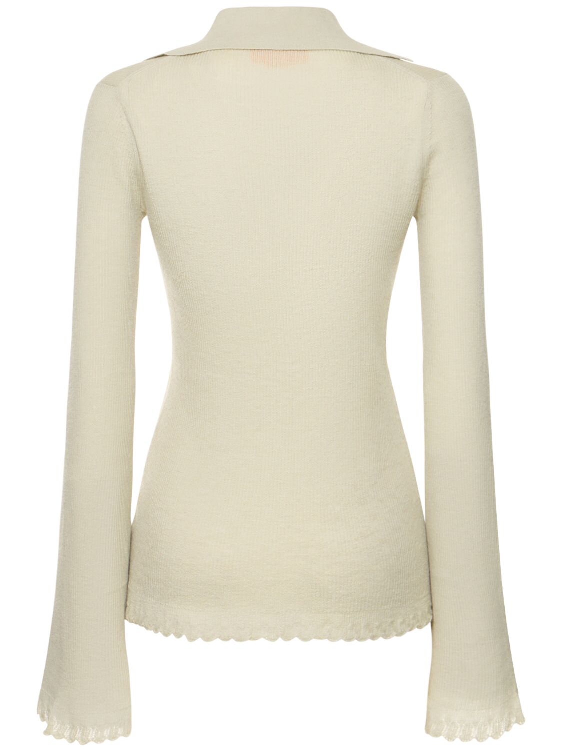 Shop Guest In Residence Lvr Exclusive Cashmere Cardigan In Pebble,white