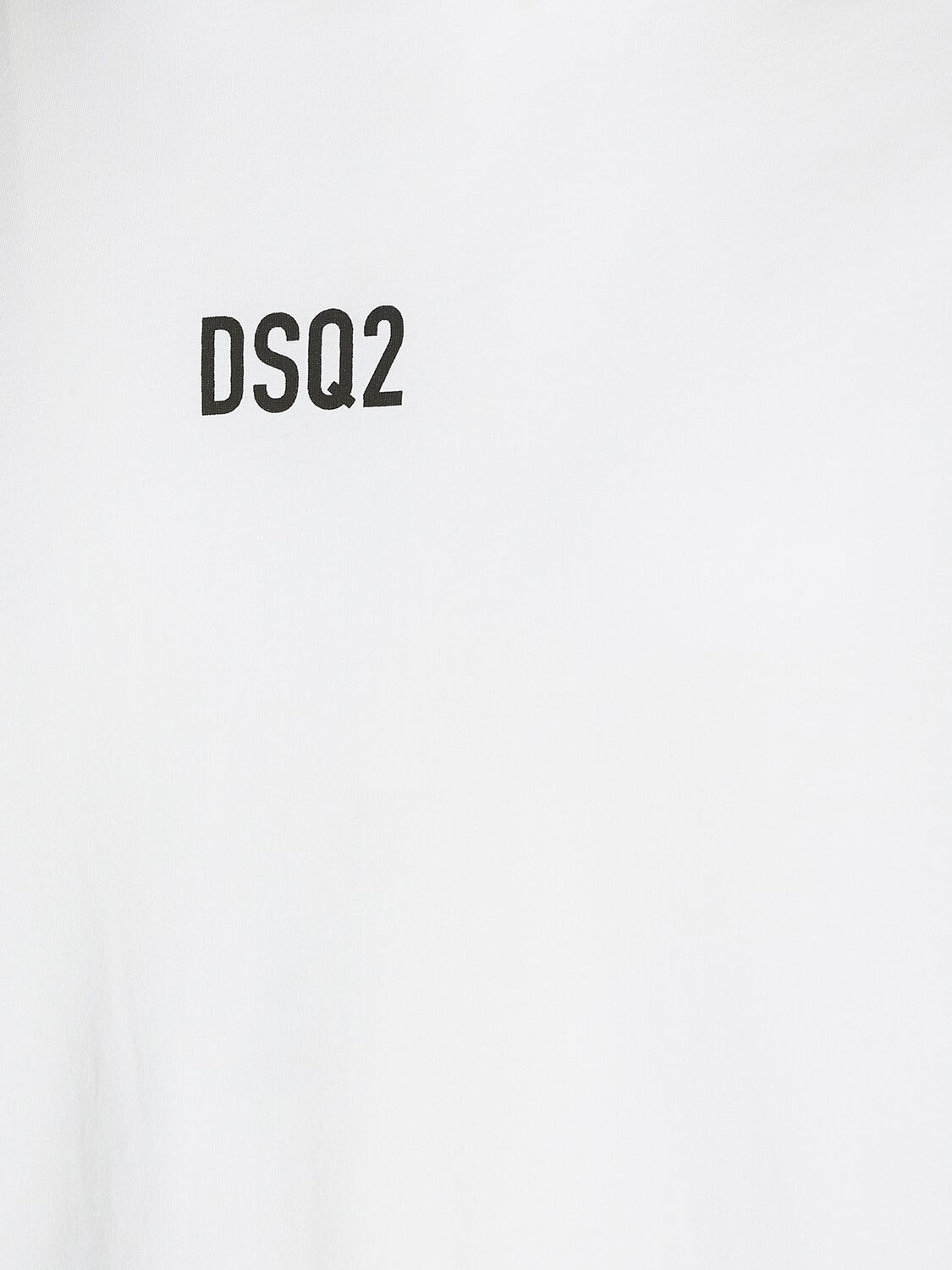 Shop Dsquared2 Loose Fit Cotton T-shirt In Weiss