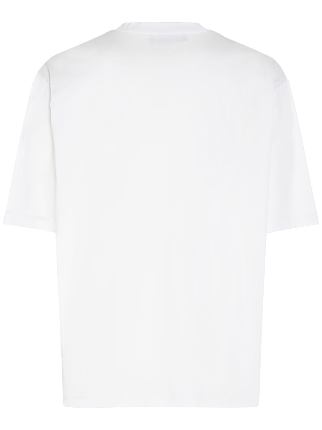 Shop Dsquared2 Loose Fit Cotton T-shirt In Weiss