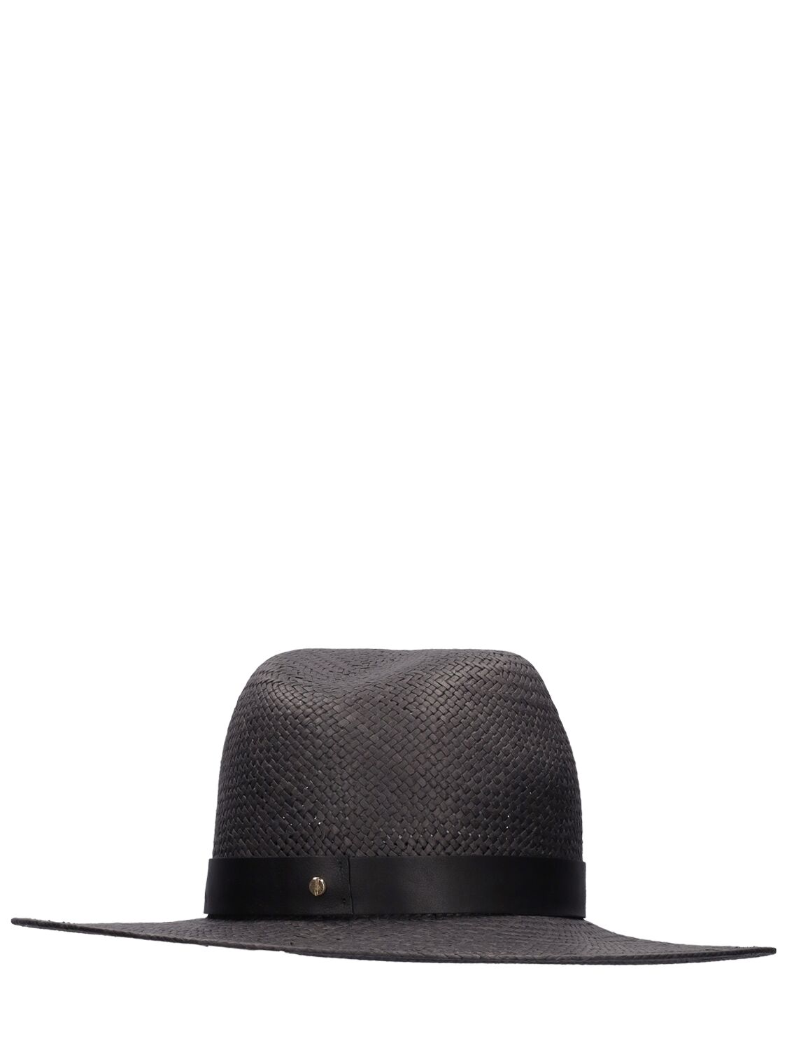 Shop Janessa Leone Simone Packable Fedora In Black