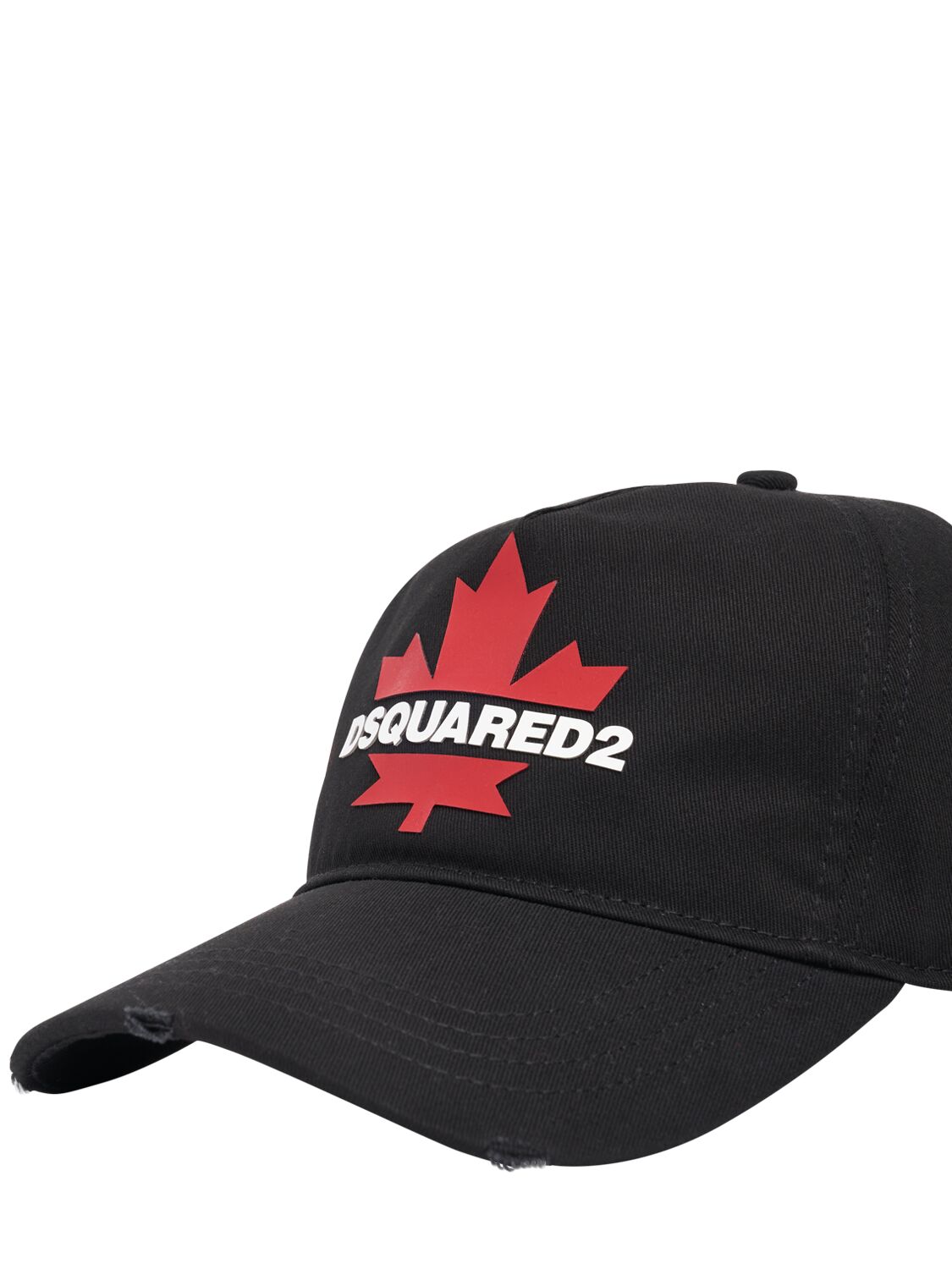 Shop Dsquared2 Leaf Logo Baseball Cap In Black