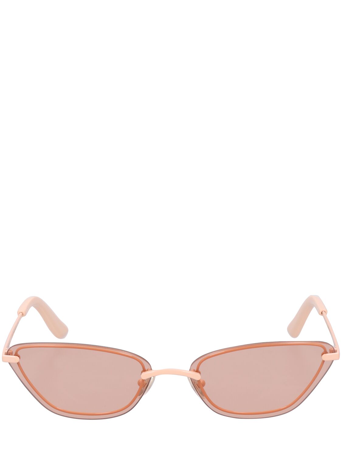 Zimmermann Uptempo Cat-eye Metal Sunglasses In Rosa