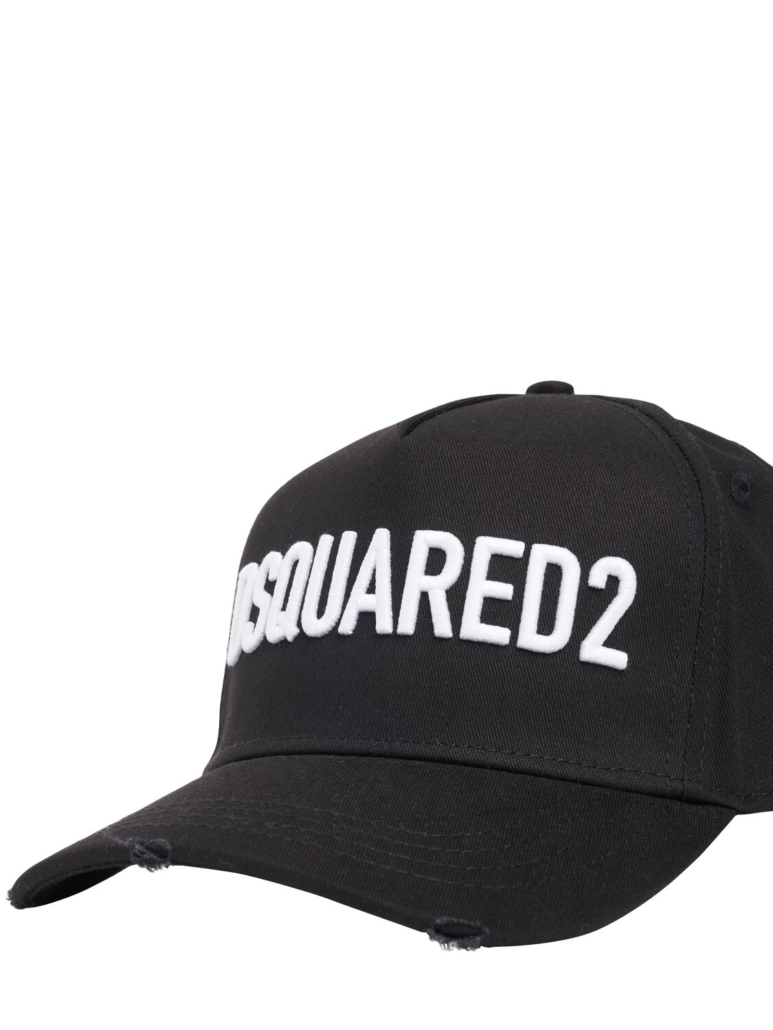 Shop Dsquared2 Technicolor Baseball Cap In Black,white